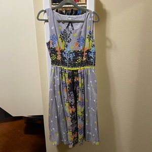 Pinup Girl Clothing Frock Shop Retro Style Sun Dress NWOT M